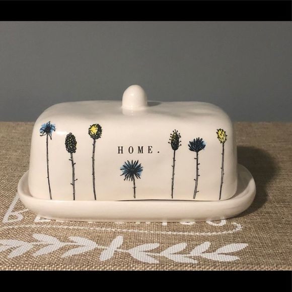 Rae Dunn Other - Rae Dunn HOME Ceramic Butter Dish